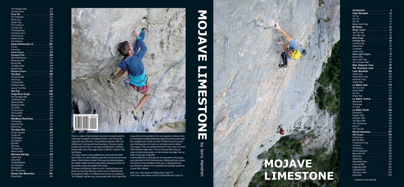 Mojave Limestone - A Climber's Guide